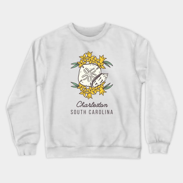 Charleston South Carolina SC Tourist Souvenir Crewneck Sweatshirt by carolinafound